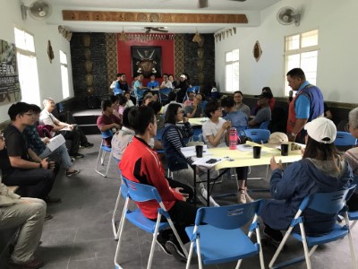 2017年TPSI-南區工作坊於屏東大武部落舉辦，分組討論社區營造議題和TPSI發展對策