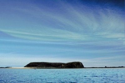 小白沙嶼島姿態萬千的地貌