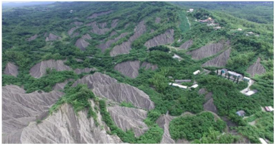 Aerial Photo of the Longqi Niupu Nature Reserve